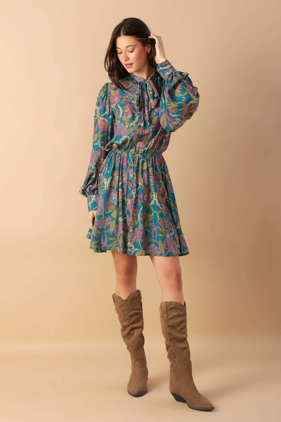 MUCH TO DO WOVEN MINI DRESS - Flying Tomato - Flyclothing LLC