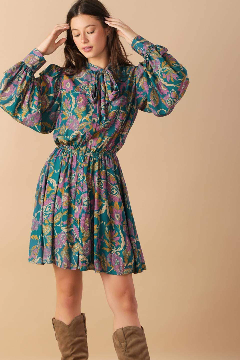 MUCH TO DO WOVEN MINI DRESS - Flying Tomato - Flyclothing LLC