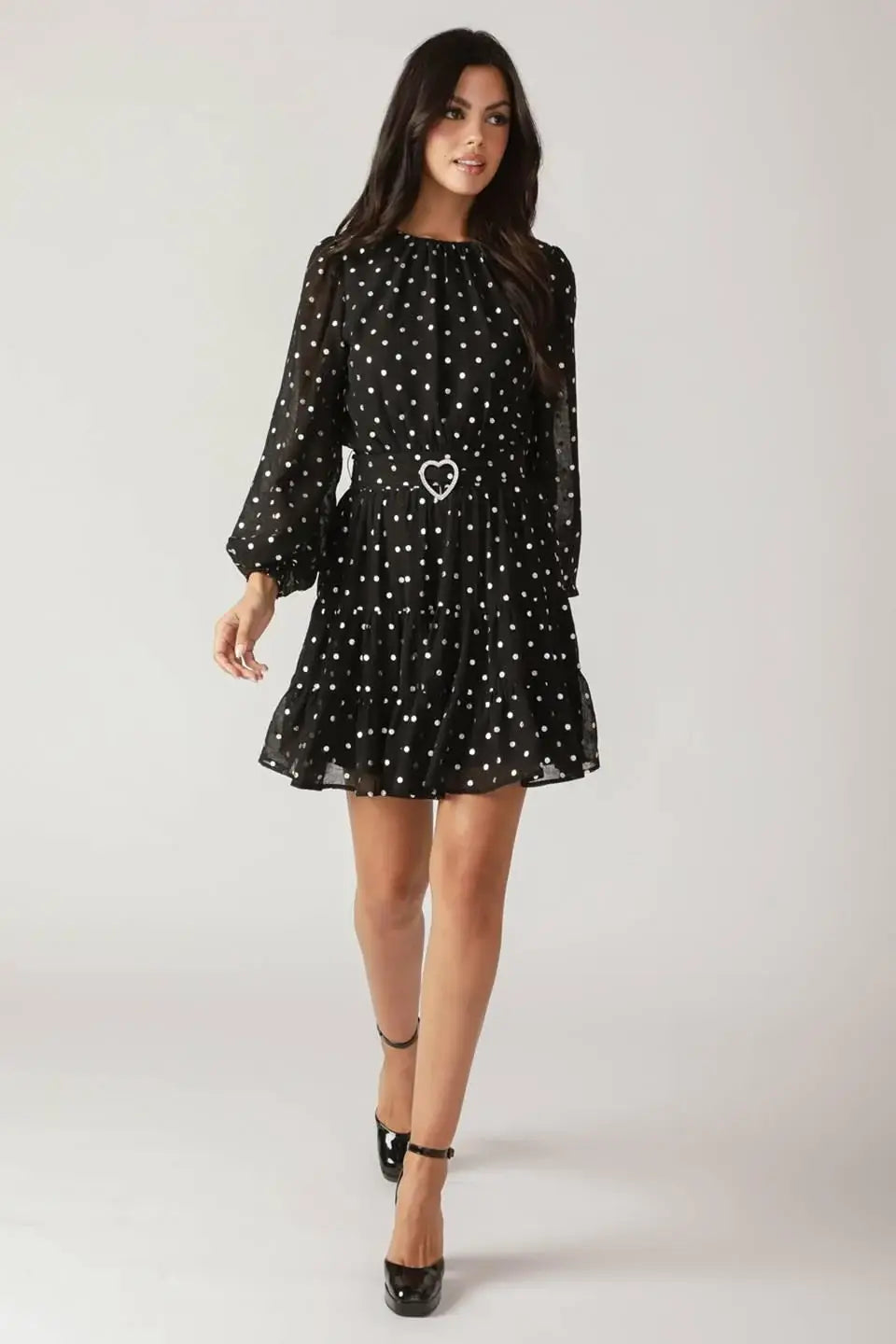 DANCING IN THE RAIN WOVEN MINI DRESS - Flying Tomato - Flyclothing LLC
