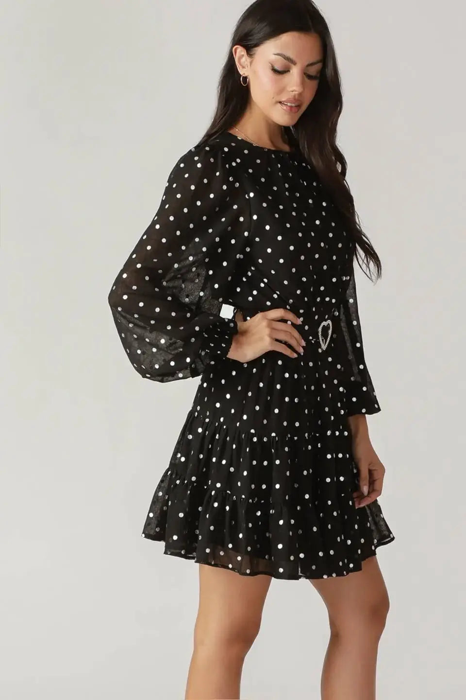 DANCING IN THE RAIN WOVEN MINI DRESS - Flying Tomato - Flyclothing LLC