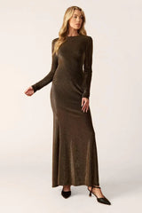 I'M TELLING YOU MERMAID MAXI DRESS - Flying Tomato - Flyclothing LLC