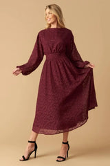 TOO GOOD TO BE TRUE WOVEN MIDI DRESS - Flying Tomato - Flyclothing LLC