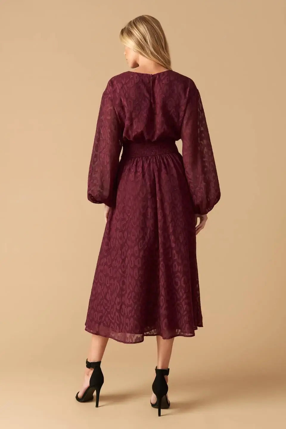 TOO GOOD TO BE TRUE WOVEN MIDI DRESS - Flying Tomato - Flyclothing LLC