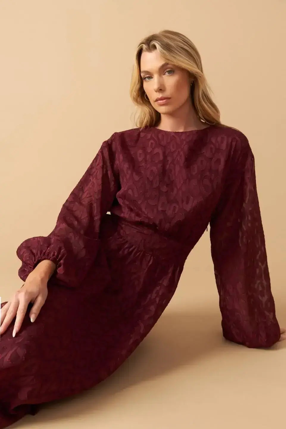 TOO GOOD TO BE TRUE WOVEN MIDI DRESS - Flying Tomato - Flyclothing LLC
