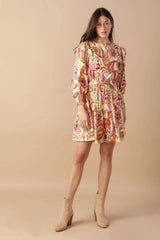DREAM WEAVER WOVEN MINI DRESS - Flying Tomato - Flyclothing LLC