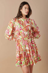 DREAM WEAVER WOVEN MINI DRESS - Flying Tomato - Flyclothing LLC