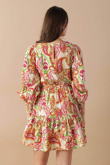 DREAM WEAVER WOVEN MINI DRESS - Flying Tomato - Flyclothing LLC
