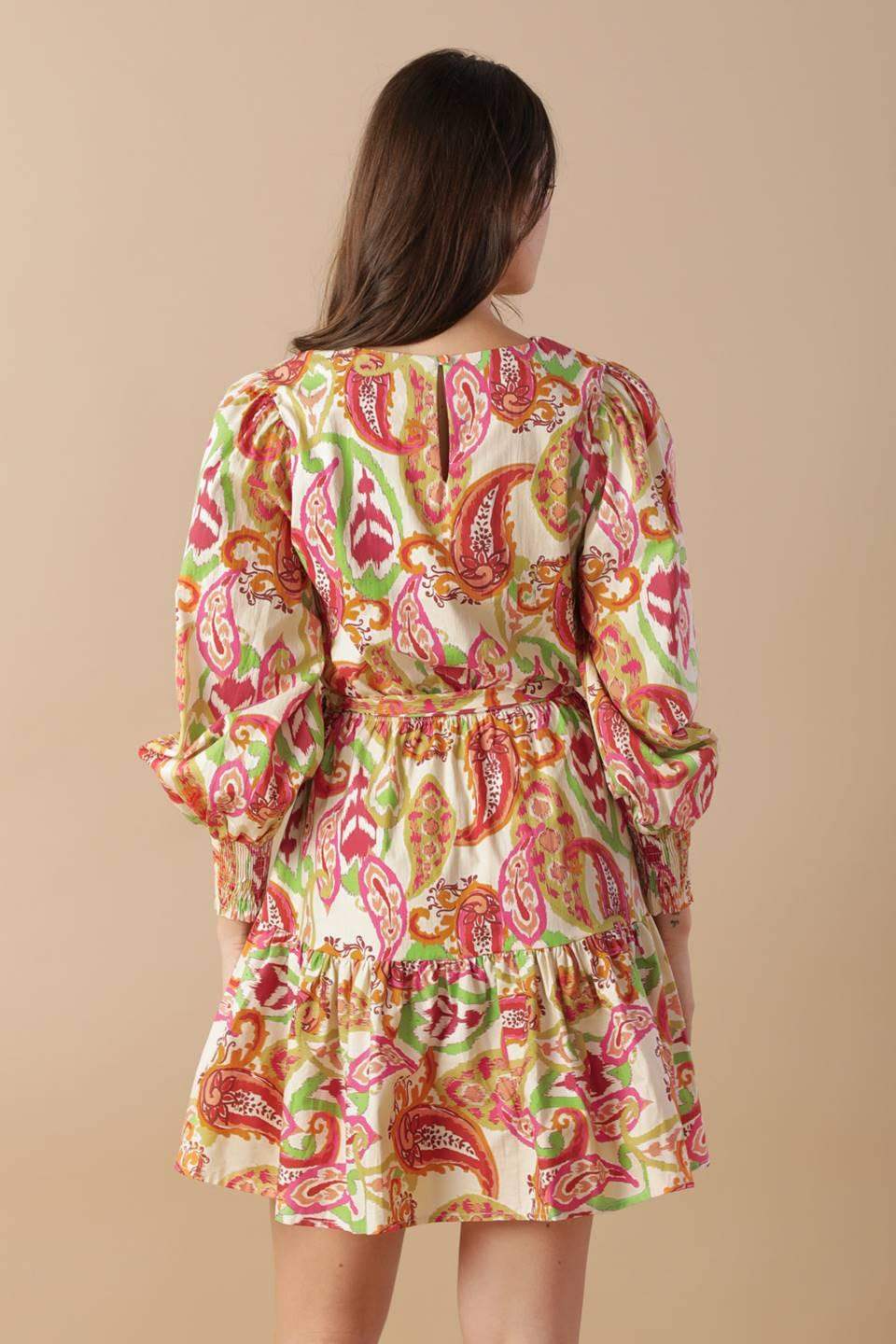 DREAM WEAVER WOVEN MINI DRESS - Flying Tomato - Flyclothing LLC