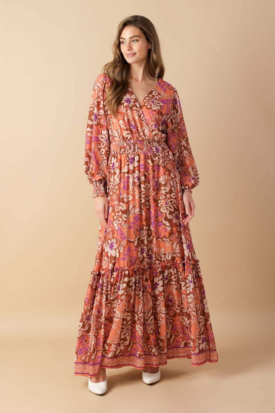 WHISPERING WILLOWS WOVEN MAXI DRESS - Flying Tomato - Flyclothing LLC