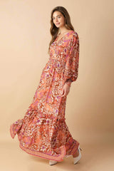 WHISPERING WILLOWS WOVEN MAXI DRESS - Flying Tomato - Flyclothing LLC