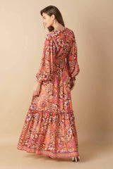 WHISPERING WILLOWS WOVEN MAXI DRESS - Flying Tomato - Flyclothing LLC