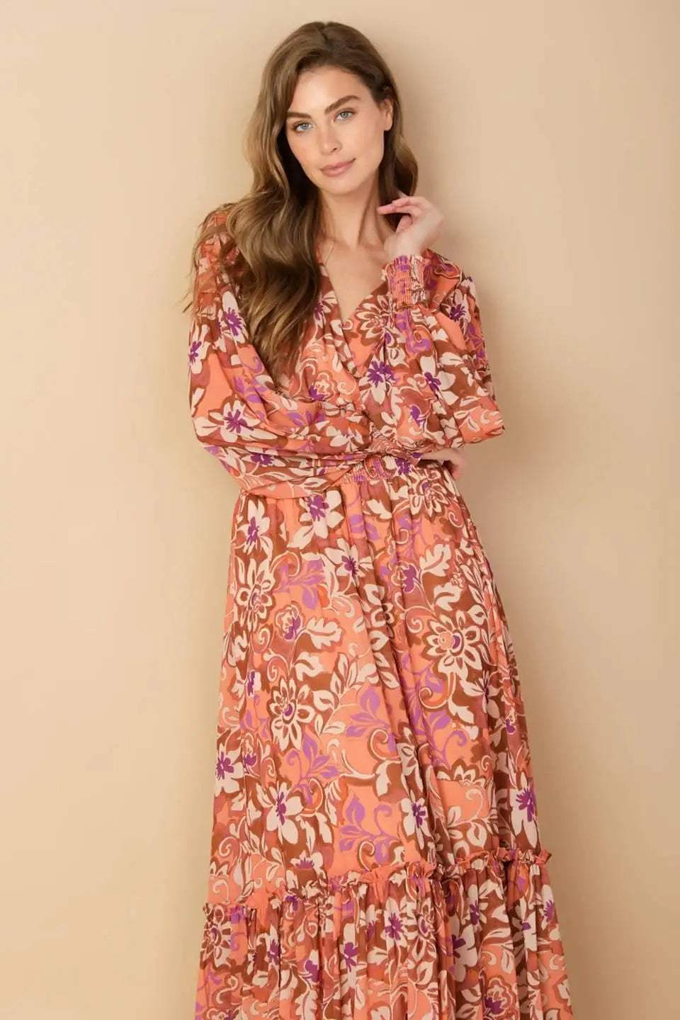 WHISPERING WILLOWS WOVEN MAXI DRESS - Flying Tomato - Flyclothing LLC
