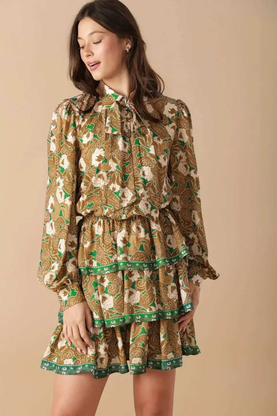 OPEN PATH WOVEN MINI DRESS - Flying Tomato - Flyclothing LLC