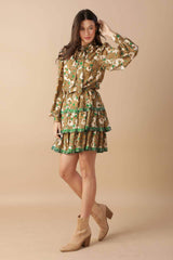 OPEN PATH WOVEN MINI DRESS - Flying Tomato - Flyclothing LLC