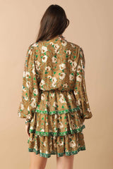 OPEN PATH WOVEN MINI DRESS - Flying Tomato - Flyclothing LLC