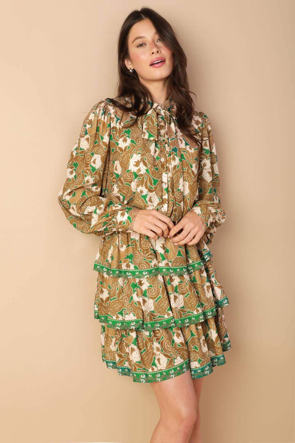 OPEN PATH WOVEN MINI DRESS - Flying Tomato - Flyclothing LLC