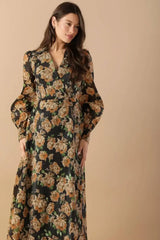 TIME TO EVOLVE WOVEN MIDI DRESS - Flying Tomato - Flyclothing LLC