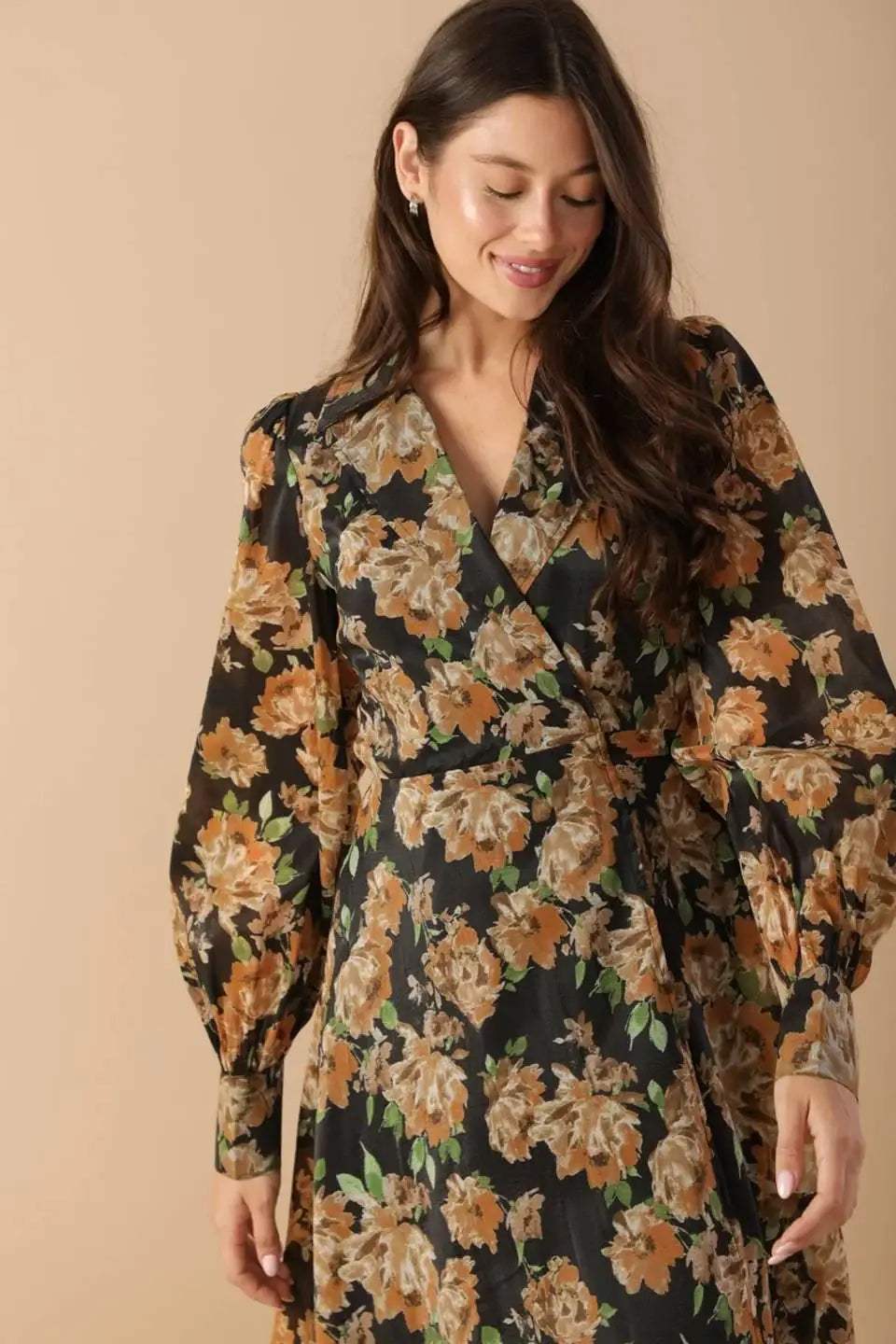 TIME TO EVOLVE WOVEN MIDI DRESS - Flying Tomato - Flyclothing LLC