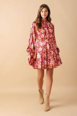 LUXE LEGACY WOVEN MINI DRESS - Flying Tomato - Flyclothing LLC