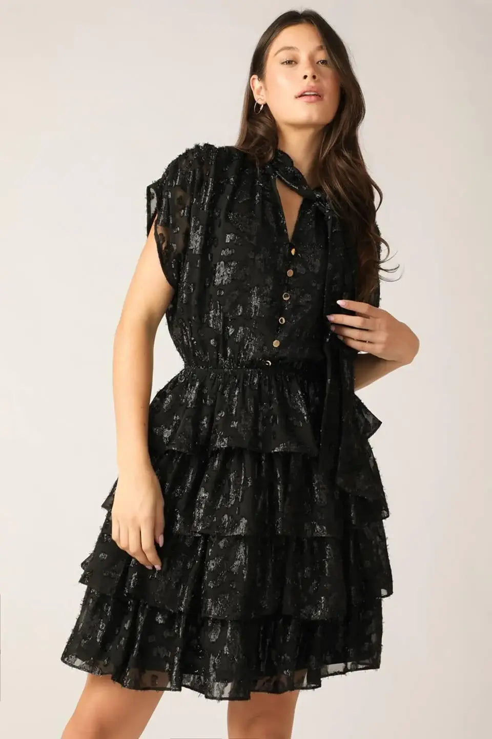 NOT I KNOW WOVEN MINI DRESS - Flying Tomato - Flyclothing LLC
