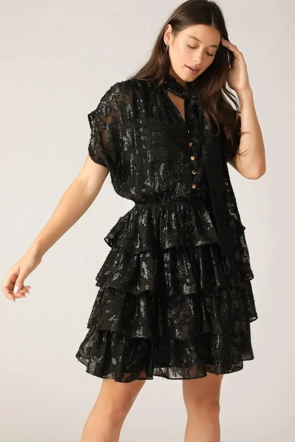 NOT I KNOW WOVEN MINI DRESS - Flying Tomato - Flyclothing LLC