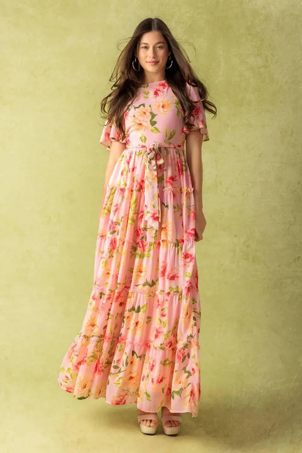 WHICH CHAPTER WOVEN MAXI DRESS - Flying Tomato - Flyclothing LLC