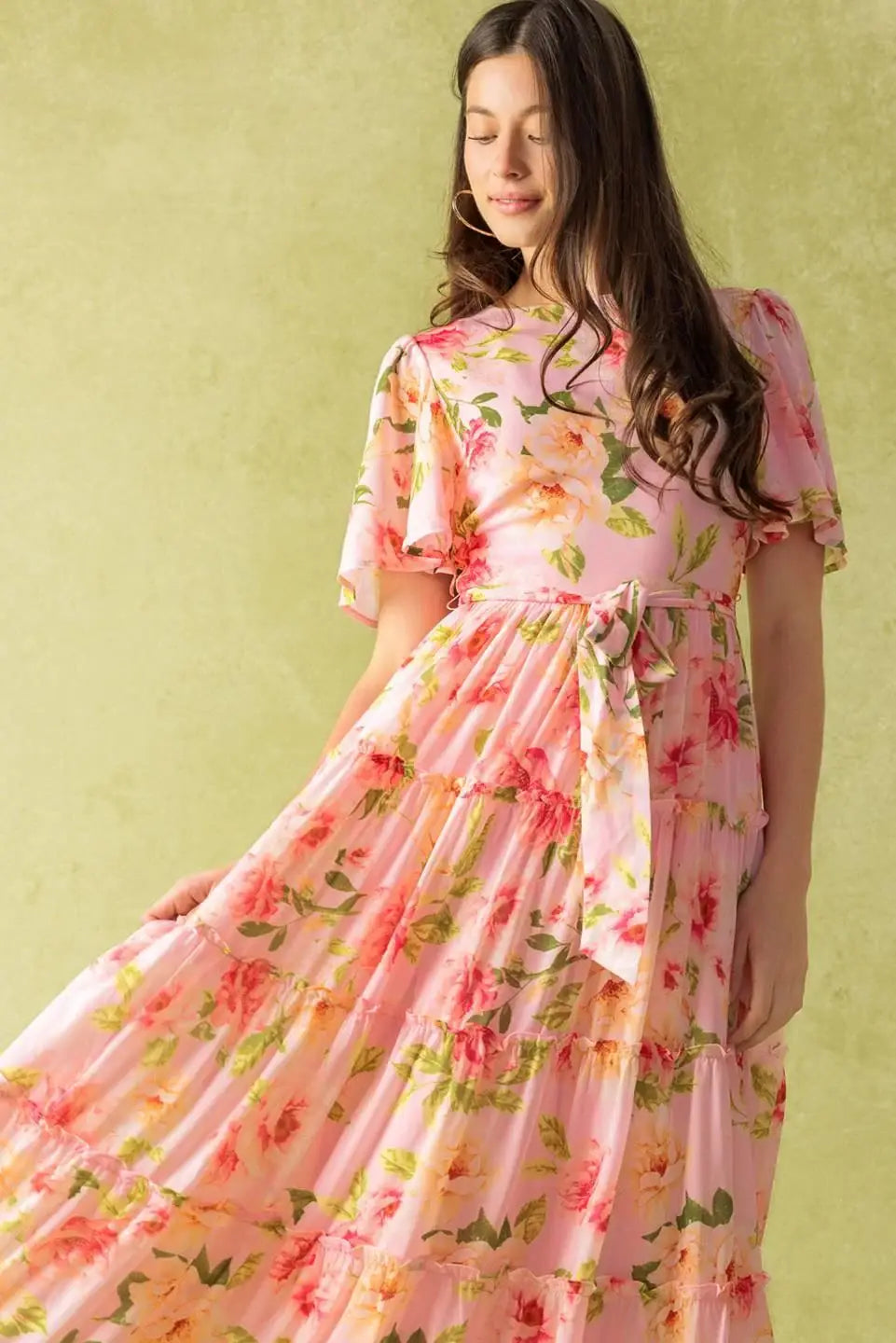 WHICH CHAPTER WOVEN MAXI DRESS - Flying Tomato - Flyclothing LLC