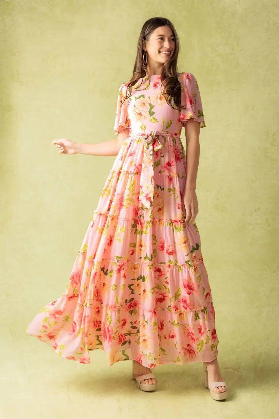 WHICH CHAPTER WOVEN MAXI DRESS - Flying Tomato - Flyclothing LLC