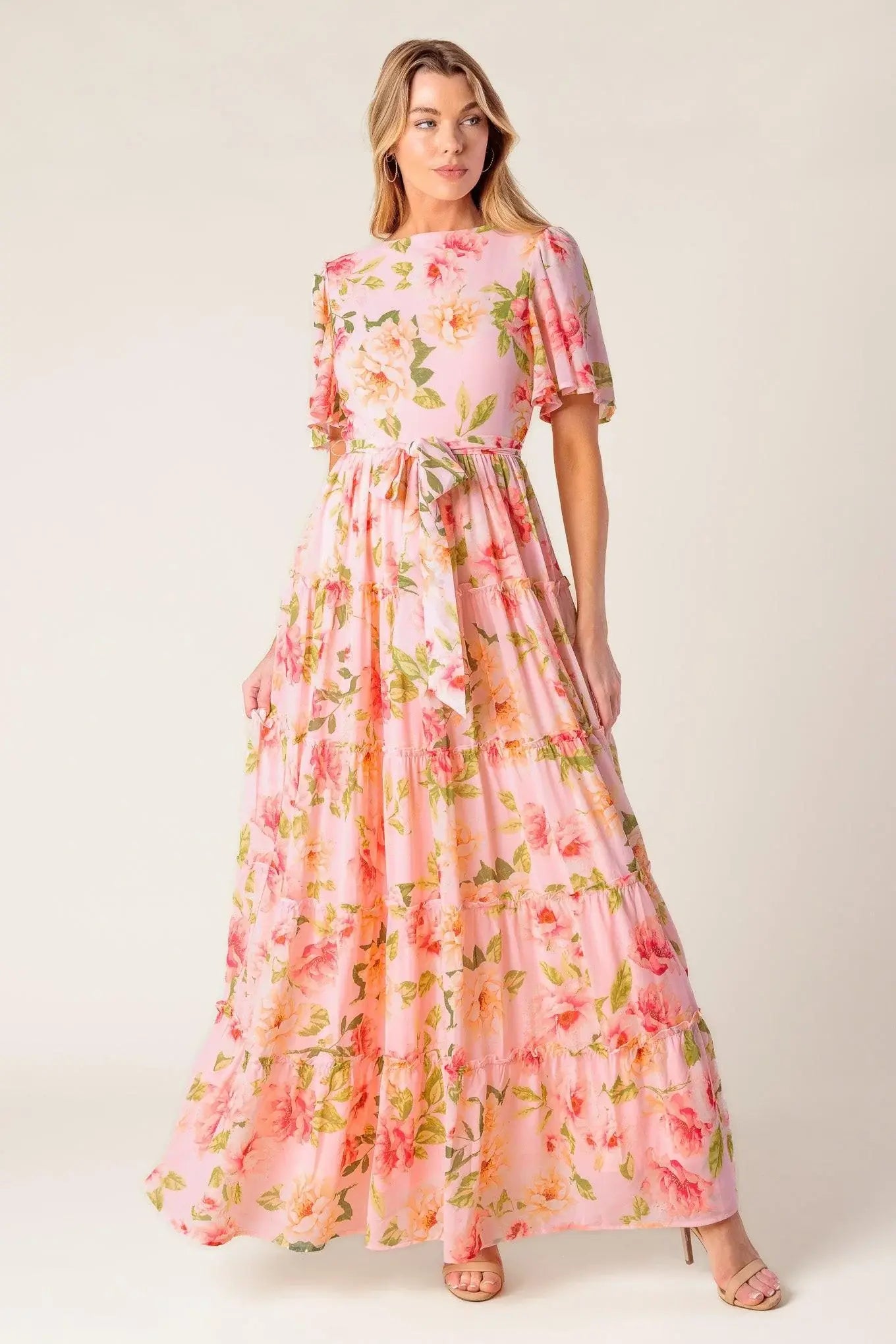 WHICH CHAPTER WOVEN MAXI DRESS - Flying Tomato - Flyclothing LLC