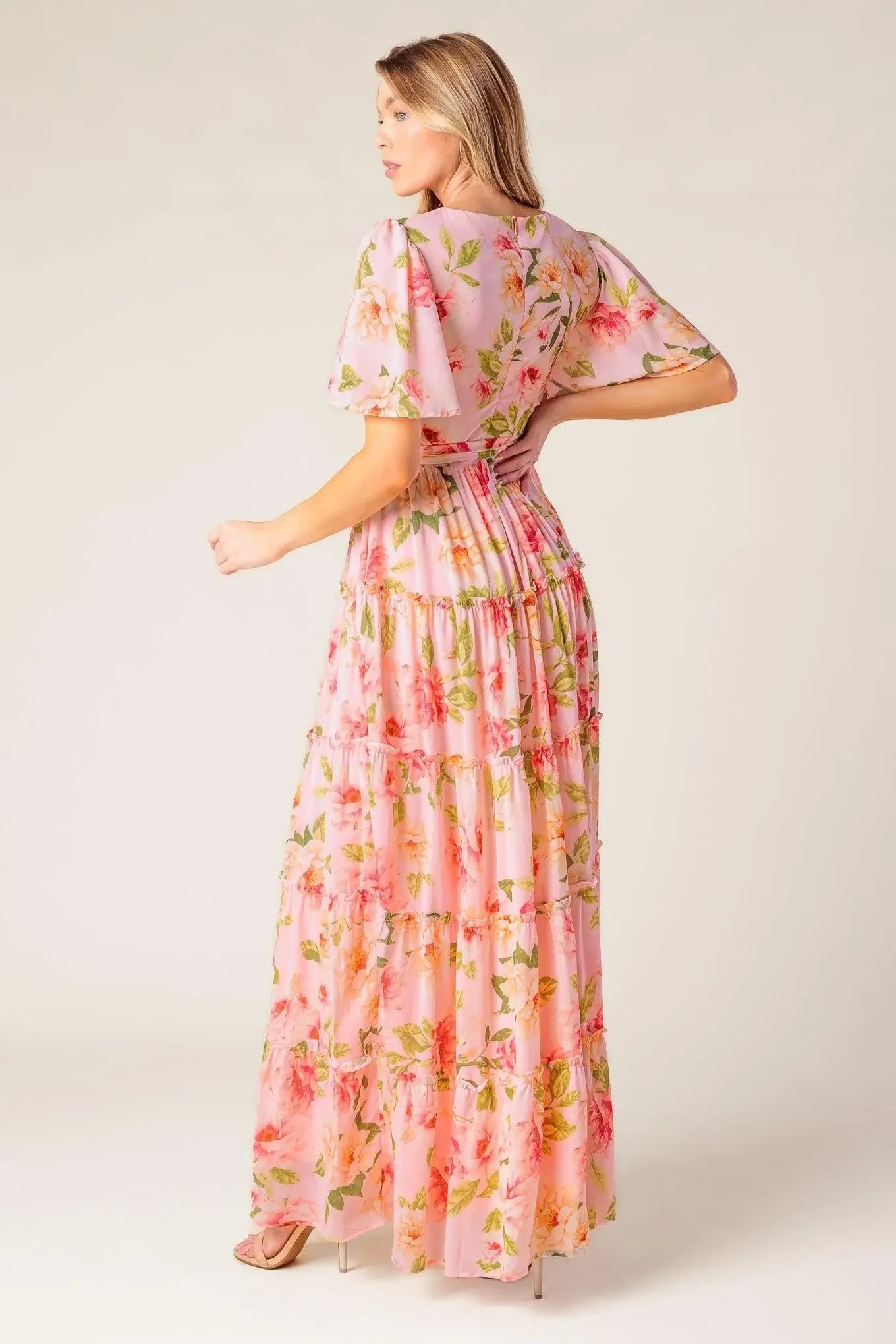 WHICH CHAPTER WOVEN MAXI DRESS - Flying Tomato - Flyclothing LLC