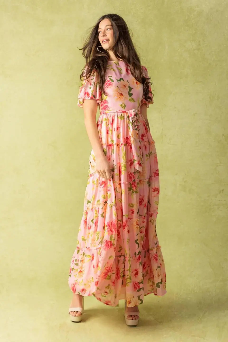 WHICH CHAPTER WOVEN MAXI DRESS - Flying Tomato - Flyclothing LLC