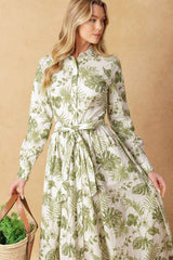 WANT YOU AROUND WOVEN MIDI DRESS - Flying Tomato - Flyclothing LLC