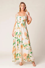 A PERFECT MATCH WOVEN MAXI DRESS - Flying Tomato - Flyclothing LLC