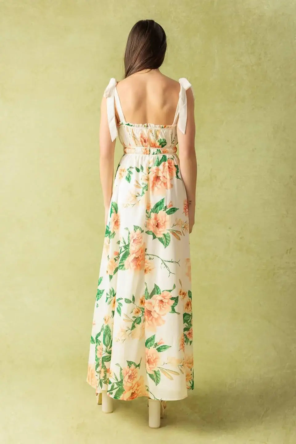 A PERFECT MATCH WOVEN MAXI DRESS - Flying Tomato - Flyclothing LLC