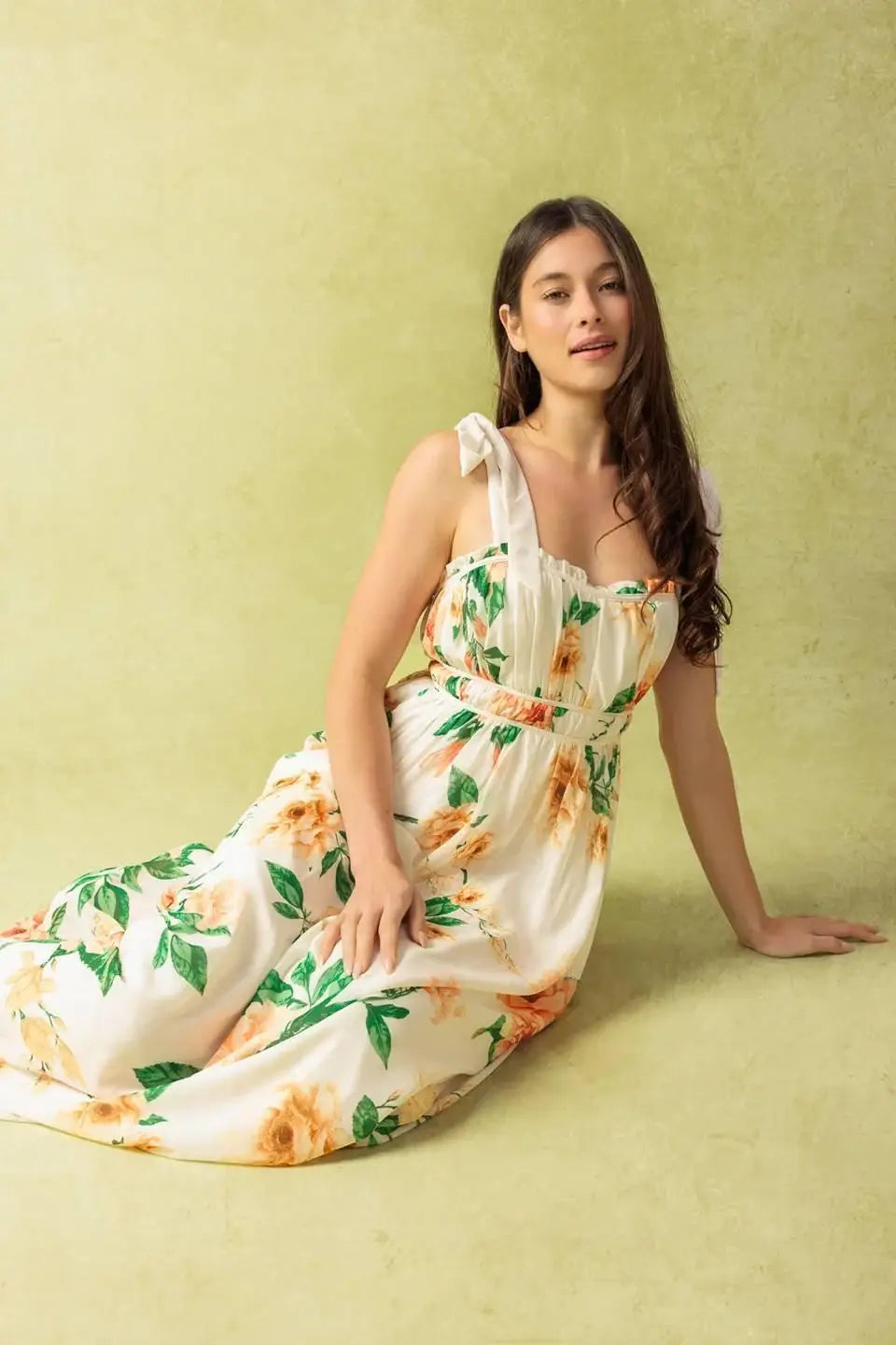 A PERFECT MATCH WOVEN MAXI DRESS - Flying Tomato - Flyclothing LLC
