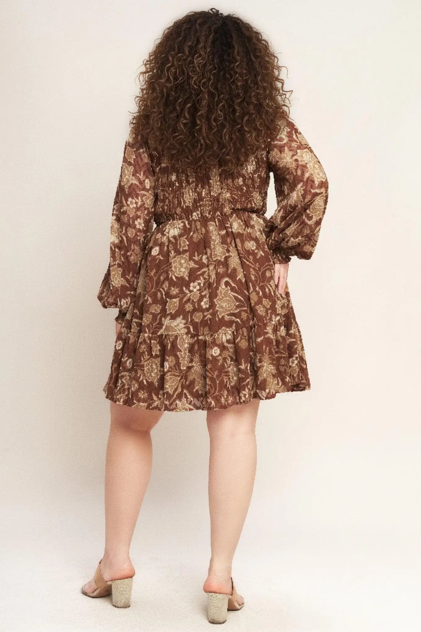 SWEET REMINISCENCE WOVEN MINI DRESS - Flying Tomato - Flyclothing LLC
