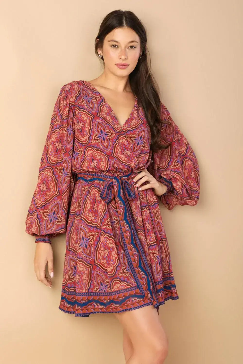 BE BETTER WOVEN MINI DRESS - Flying Tomato - Flyclothing LLC