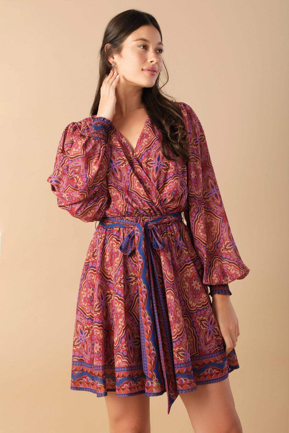 BE BETTER WOVEN MINI DRESS - Flying Tomato - Flyclothing LLC