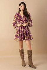 EFFORTLESS SELECTION WOVEN MINI DRESS - Flying Tomato - Flyclothing LLC
