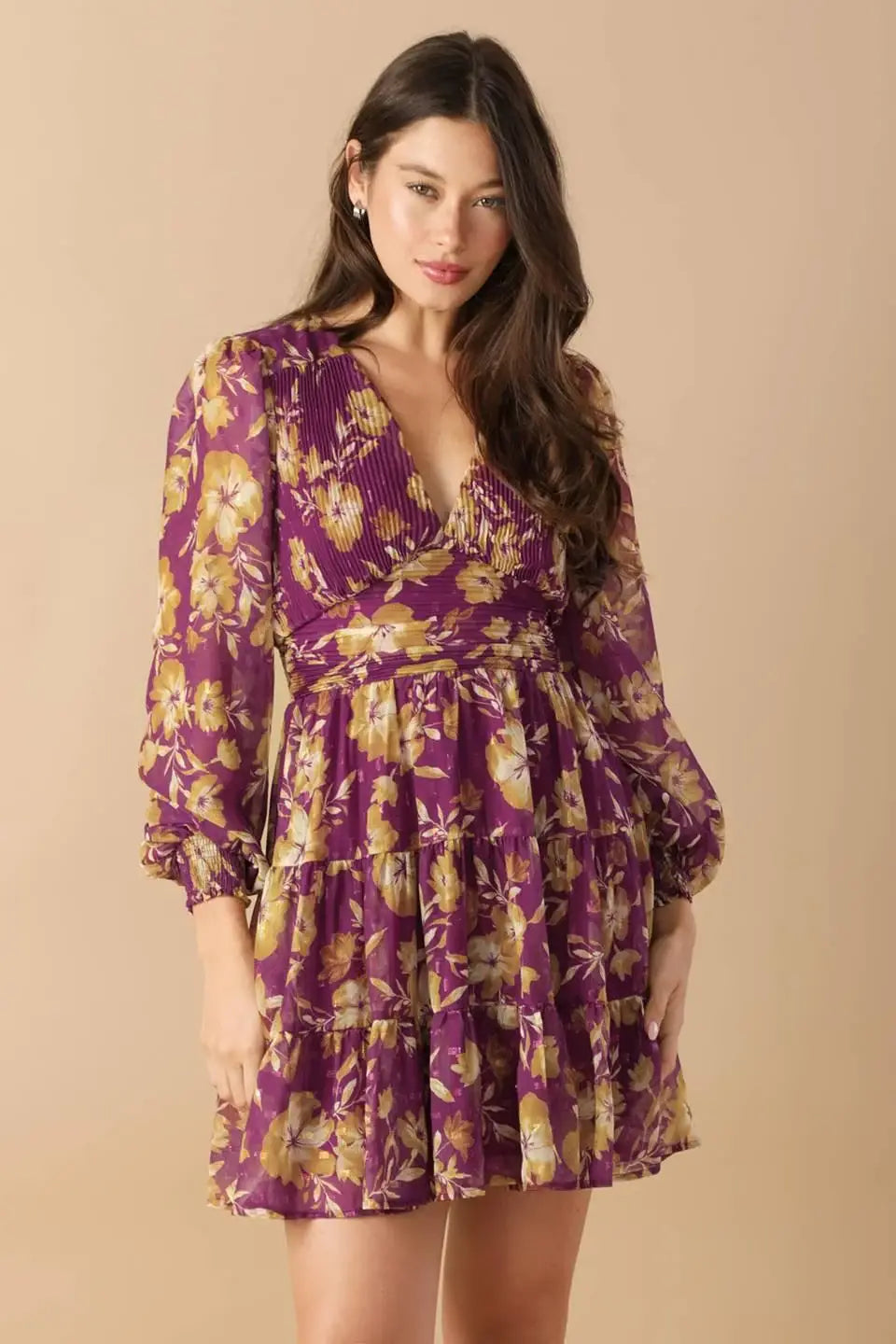 EFFORTLESS SELECTION WOVEN MINI DRESS - Flying Tomato - Flyclothing LLC