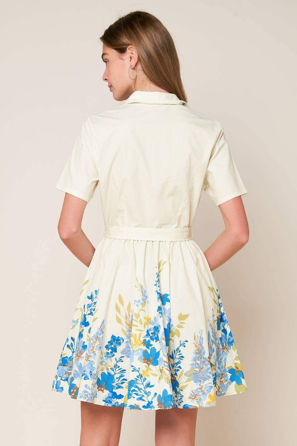 ALWAYS REMARKABLE WOVEN MINI DRESS - Flying Tomato - Flyclothing LLC