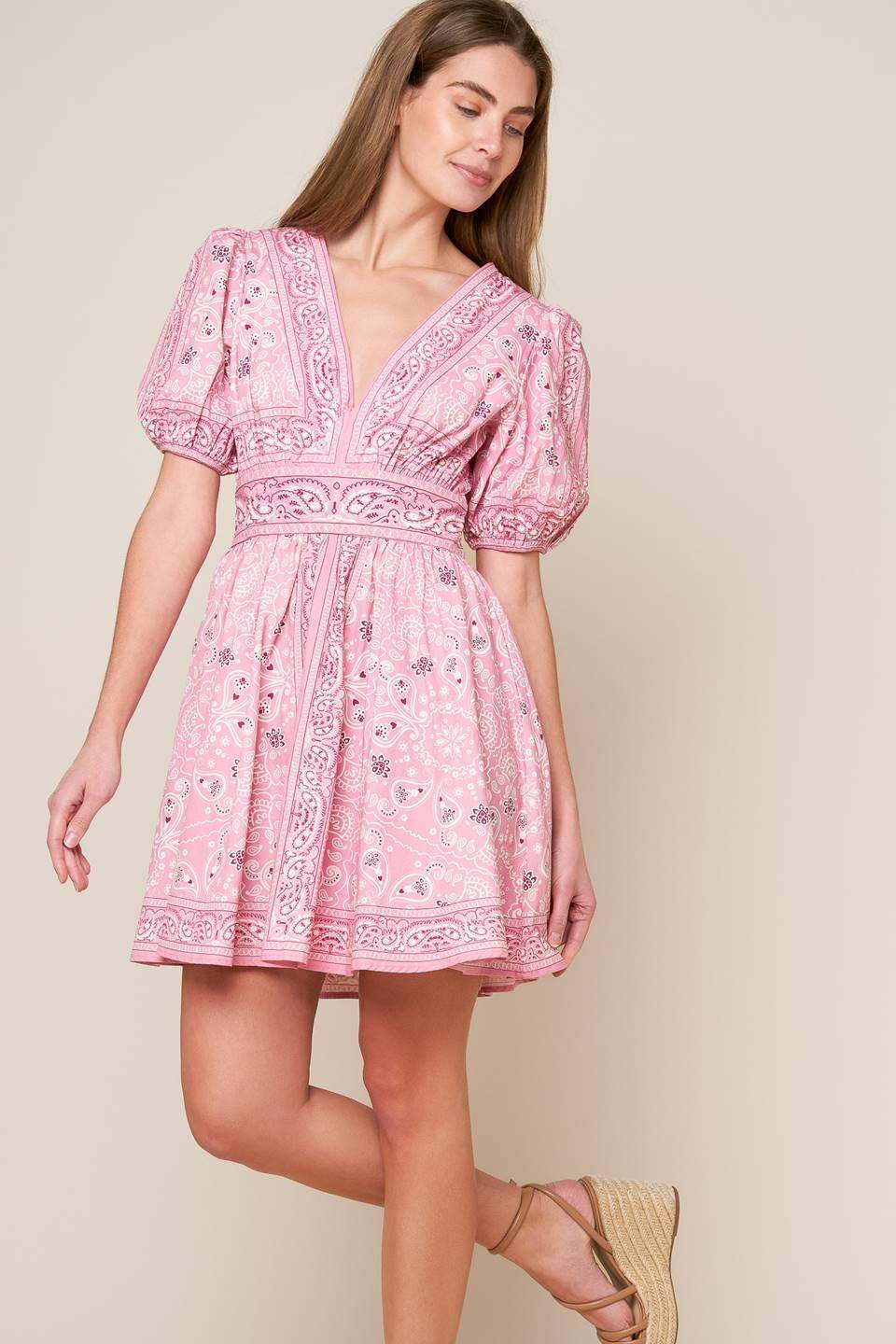 EXCEPTIONALLY PRISTINE WOVEN MINI DRESS - Flying Tomato - Flyclothing LLC