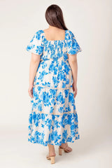 BLOOMING DAY WOVEN MIDI DRESS - Flying Tomato - Flyclothing LLC