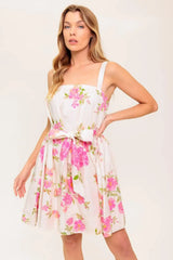 PERFECT AFTERNOON WOVEN MINI DRESS - Flying Tomato - Flyclothing LLC