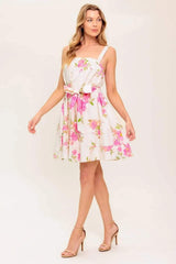 PERFECT AFTERNOON WOVEN MINI DRESS - Flying Tomato - Flyclothing LLC