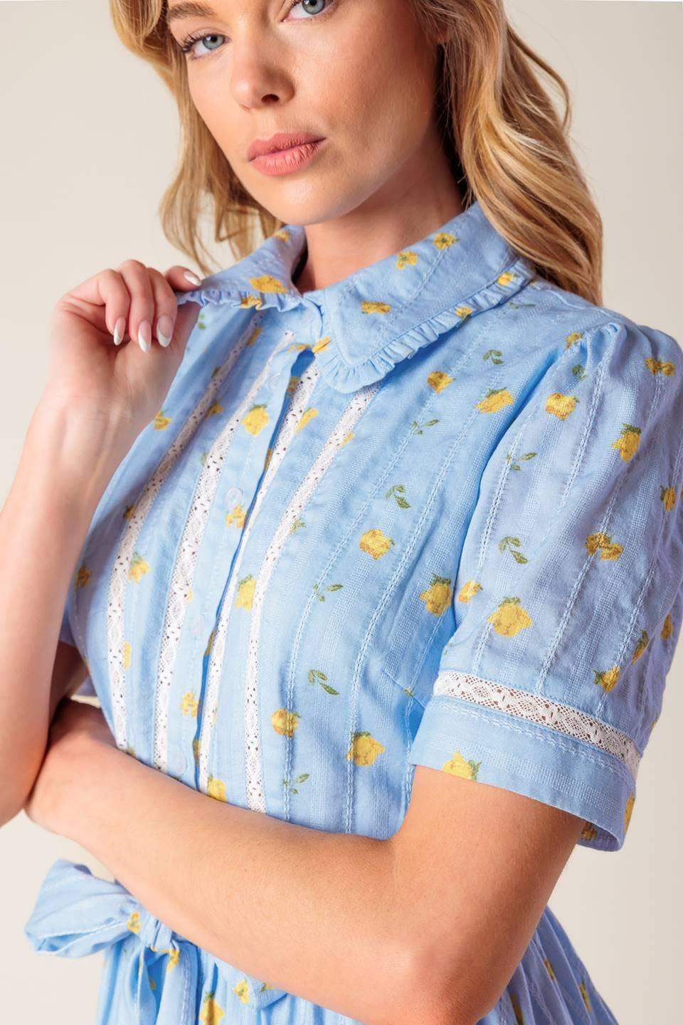 STARLIT SKIES WOVEN MINI DRESS - Flying Tomato - Flyclothing LLC