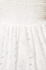 WISHING WELL WHITE WOVEN LACE MAXI DRESS - Flying Tomato - Flyclothing LLC