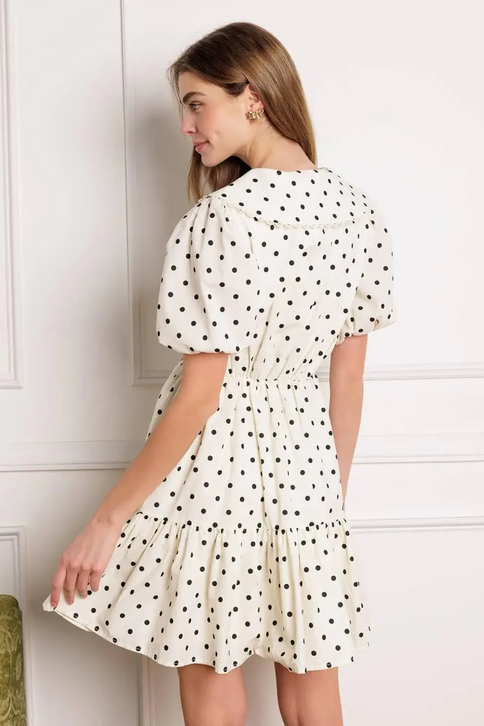 BRIGHTER DAYS WOVEN MINI DRESS - Flying Tomato - Flyclothing LLC