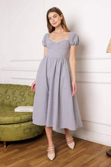 IT'S MY DAY WOVEN MIDI DRESS - Flying Tomato - Flyclothing LLC