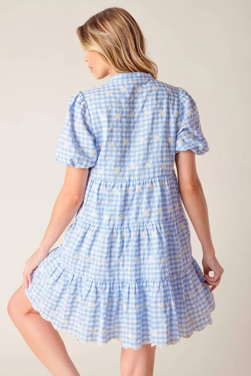 LET'S CATCH UP WOVEN BABYDOLL DRESS - Flying Tomato - Flyclothing LLC